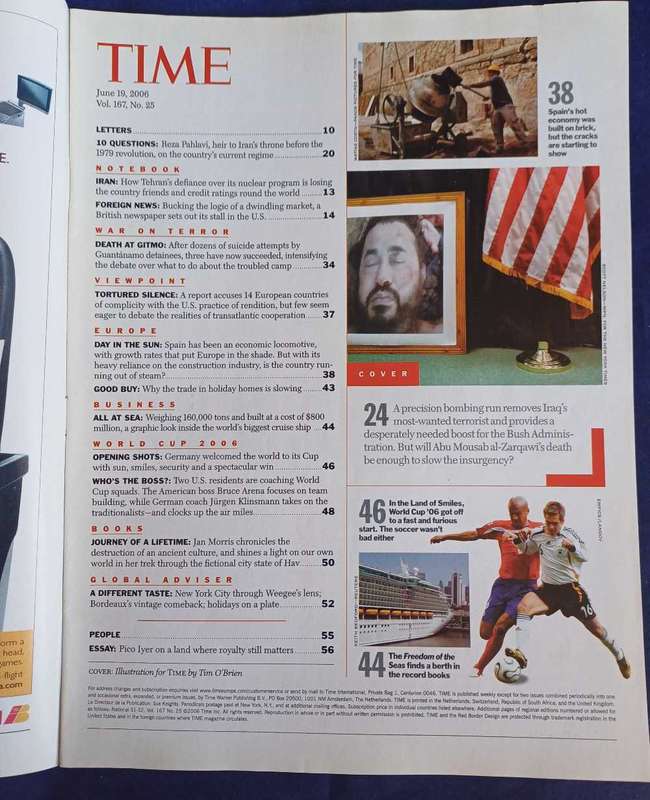 Time magazine June 19, 2006
