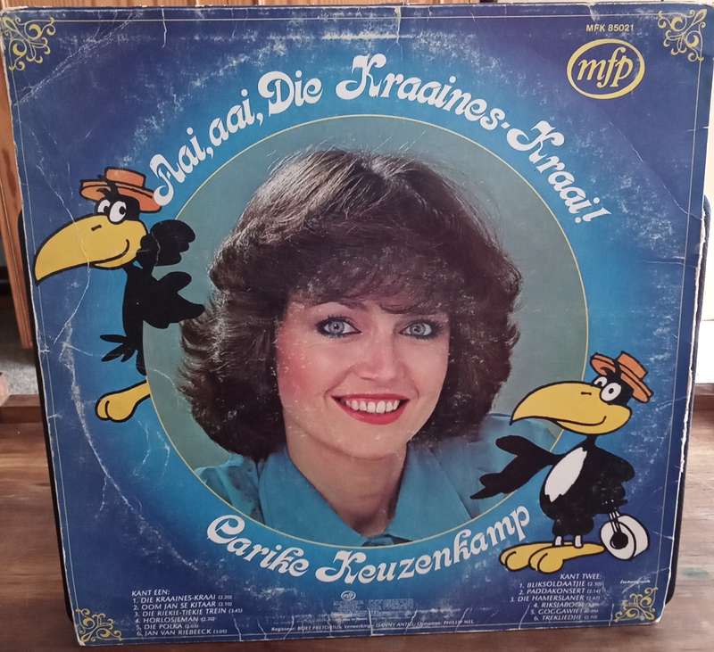 CARIKE KEUZENKAMP - Aai, Aai, Die Kraaines-Kraai LP VINYL RECORD AFRIKAANS