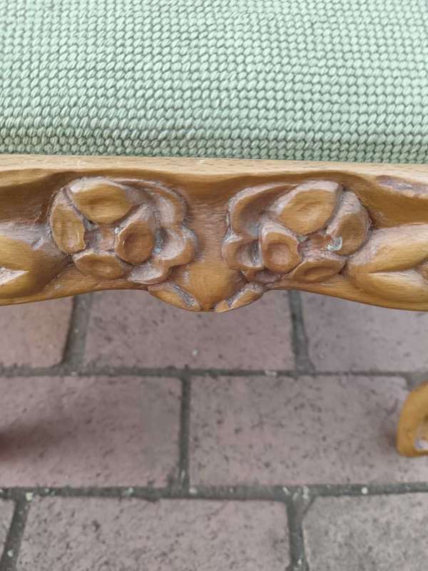 Tapestry Rose Stool