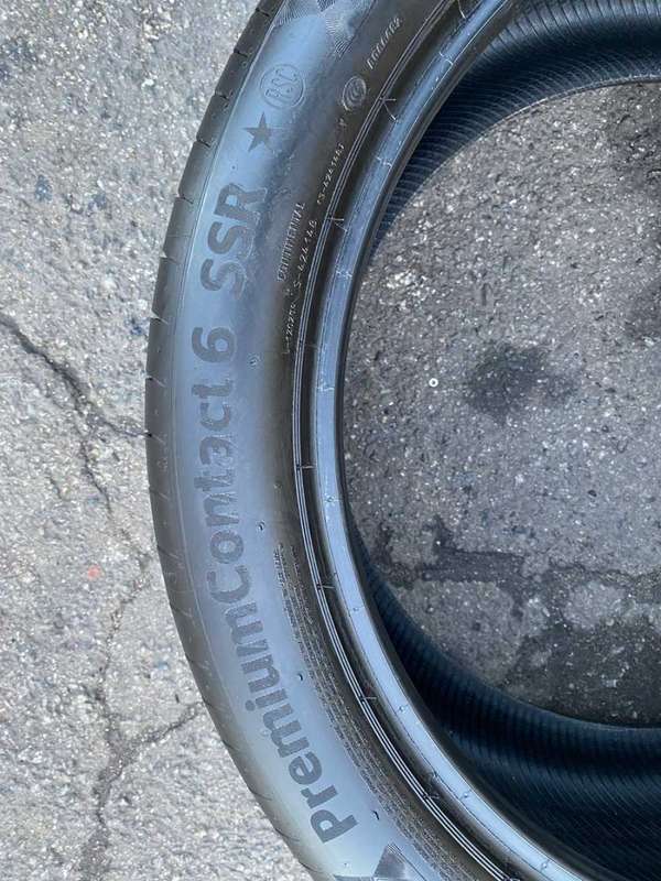 275/40/22 and 315/35/22 Continental Premium Contact 6Y XL SSR Runflat.