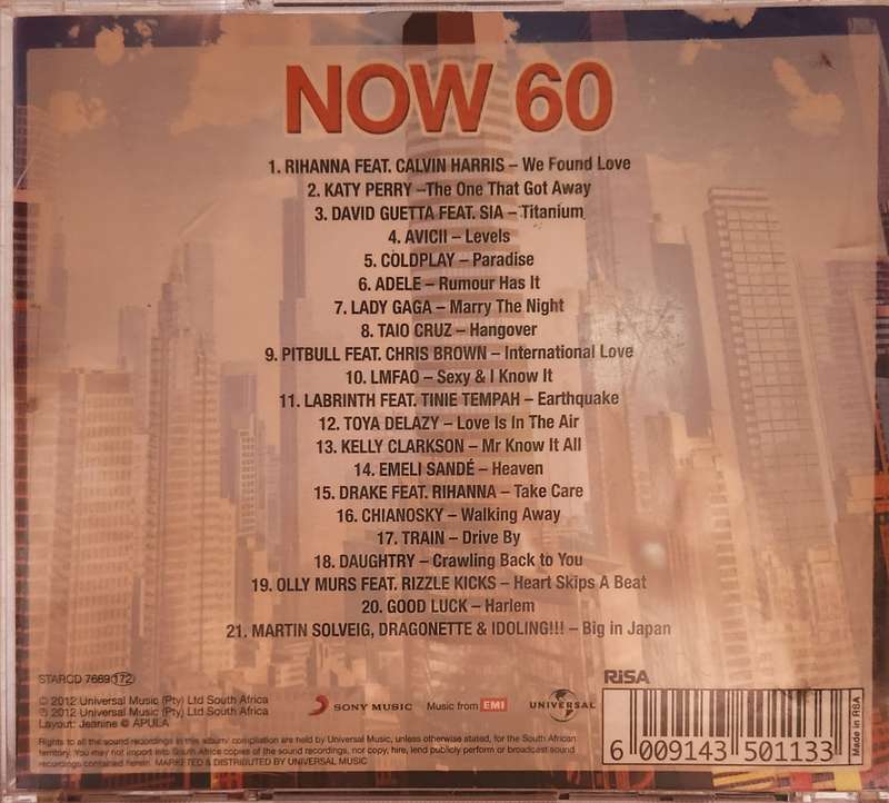 NOW 60       831