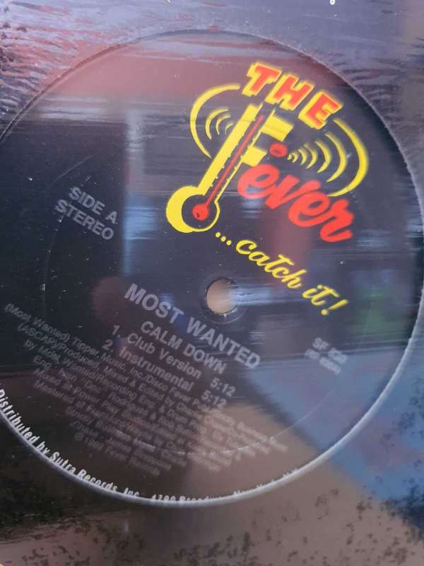 The Fever - Most Wanted  Calm Down 12` Vinyl Single
