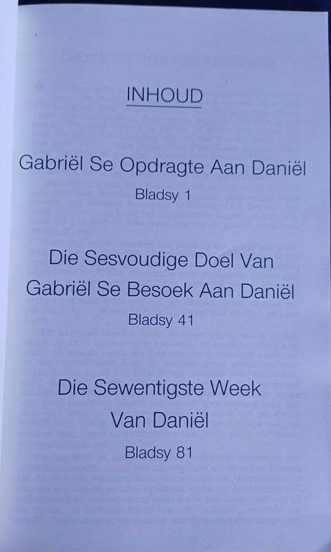 Sewentig weke van Daniel deur William Marrion Branham