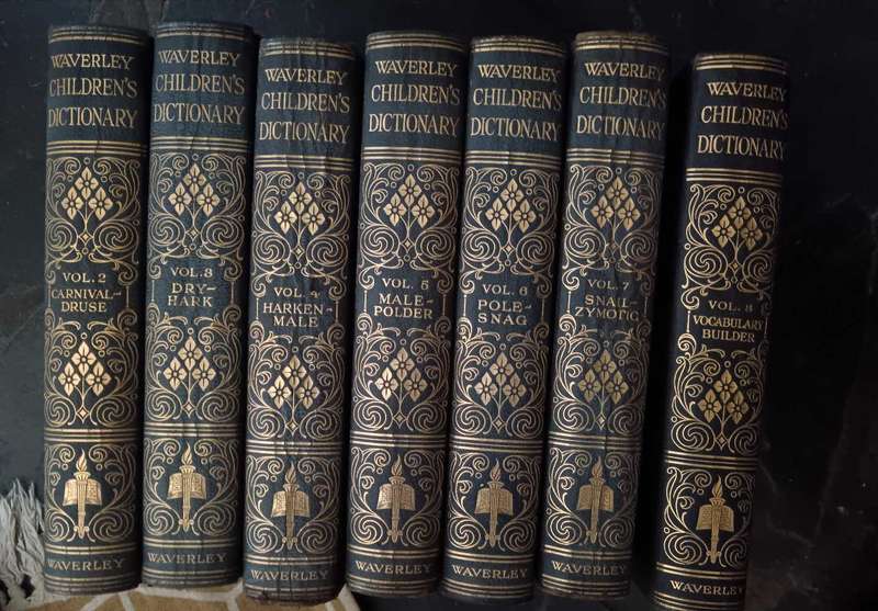 Set of Waverley Children's  Dictionary by Harold Wheeler