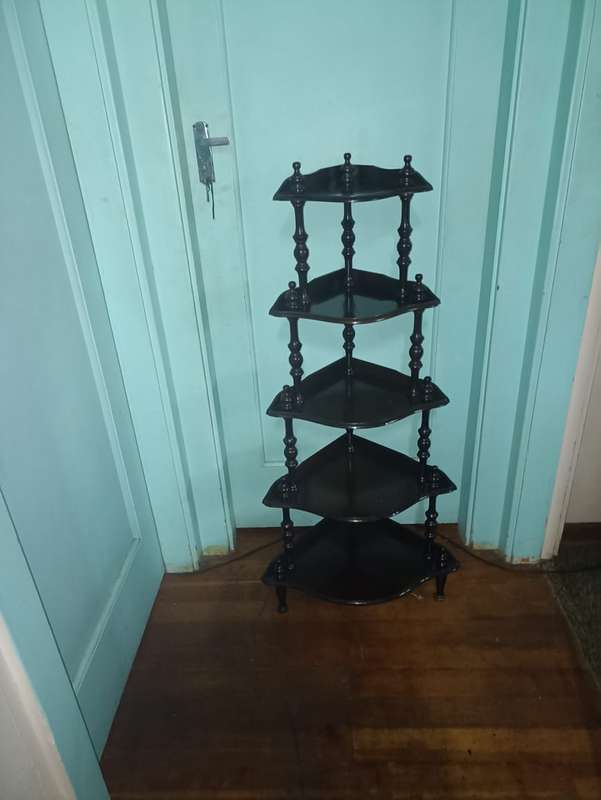 Vintage corner wooden table