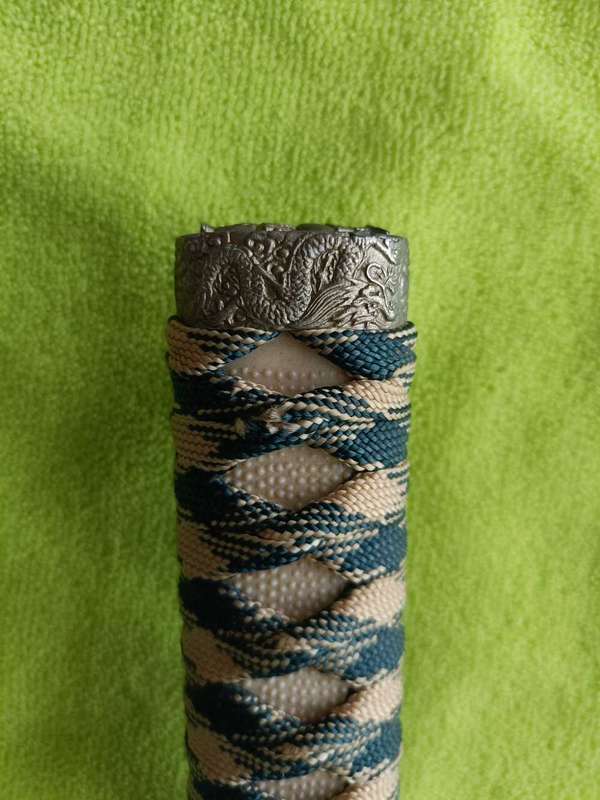 Green Samurai katana