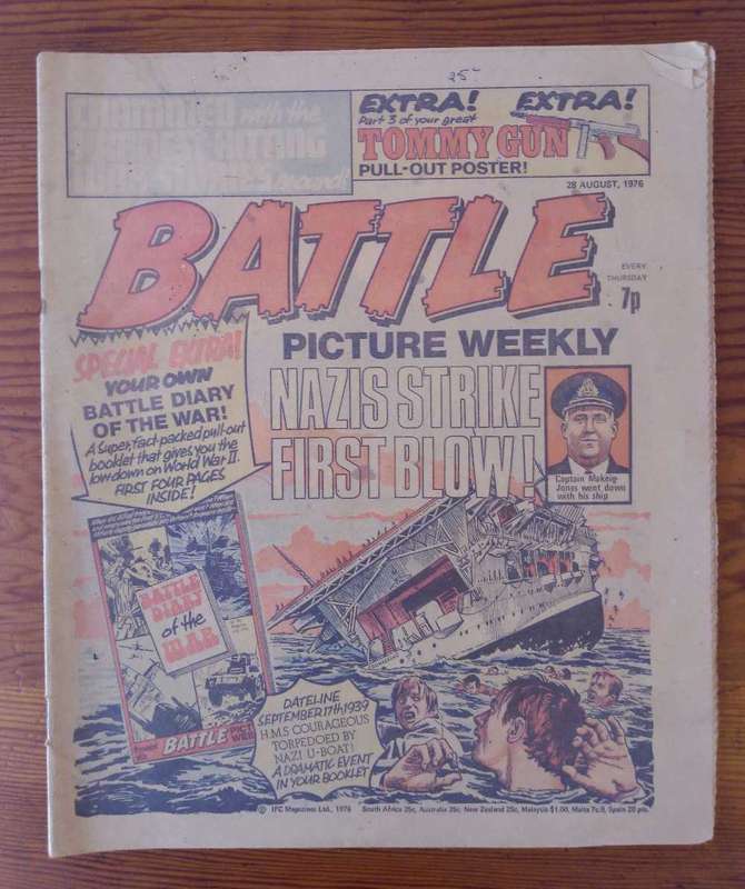 Battle Picture Weekly 28 August 1976