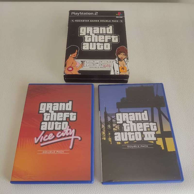 Grand Theft Auto Double Pack Ps 2 PAL