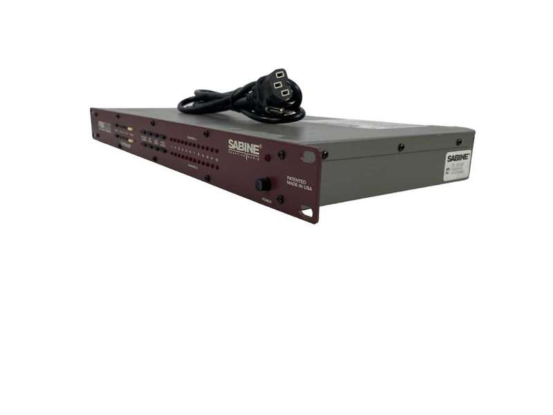 SABINE ADAPTIVE AUDIO FBX2020 PLUS, DUAL FEEDBACK EXTERMINATOR, RACK
