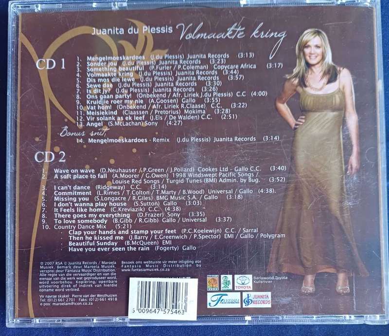 Juanita du Plessis - Volmaakte kring 2cd