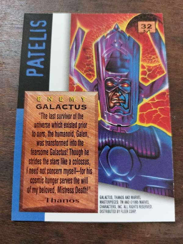 Marvel Masterpieces #32 Galactus