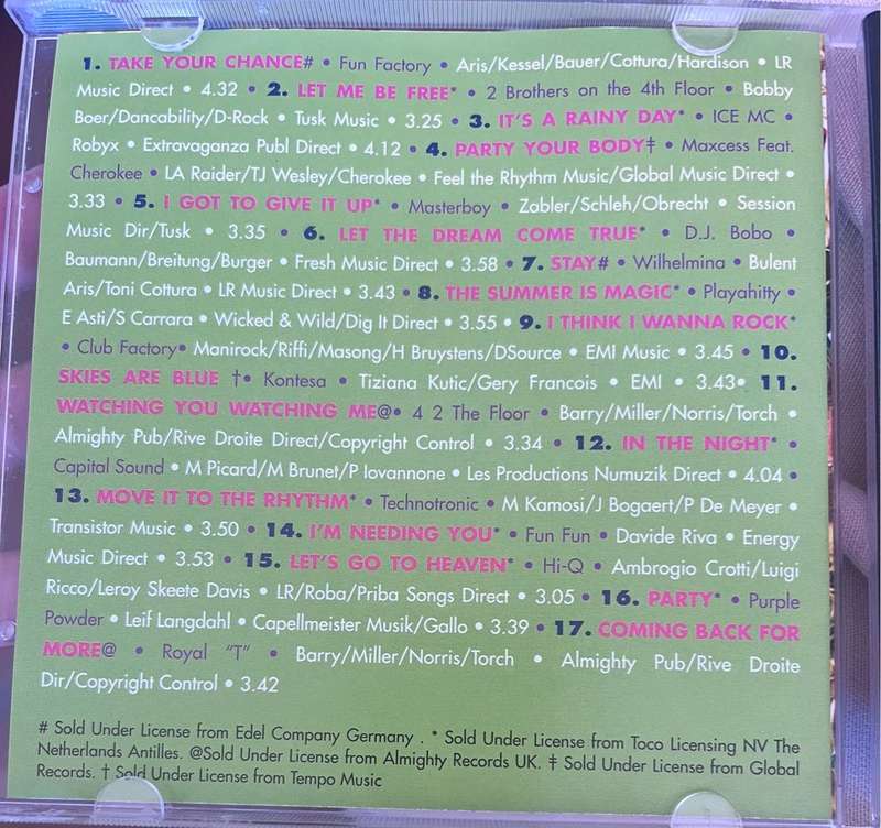 We want more 12 - CD code CCBK (FC) 7332