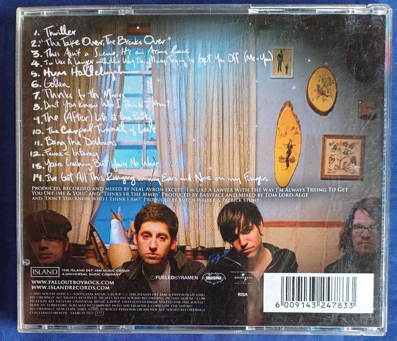 Fall out boy - Infinity on high cd