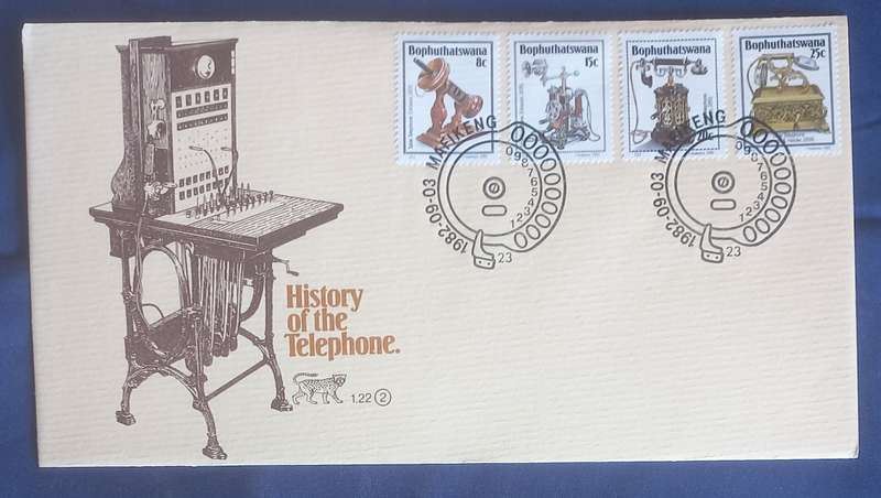 First day envelope - History of the telephone
