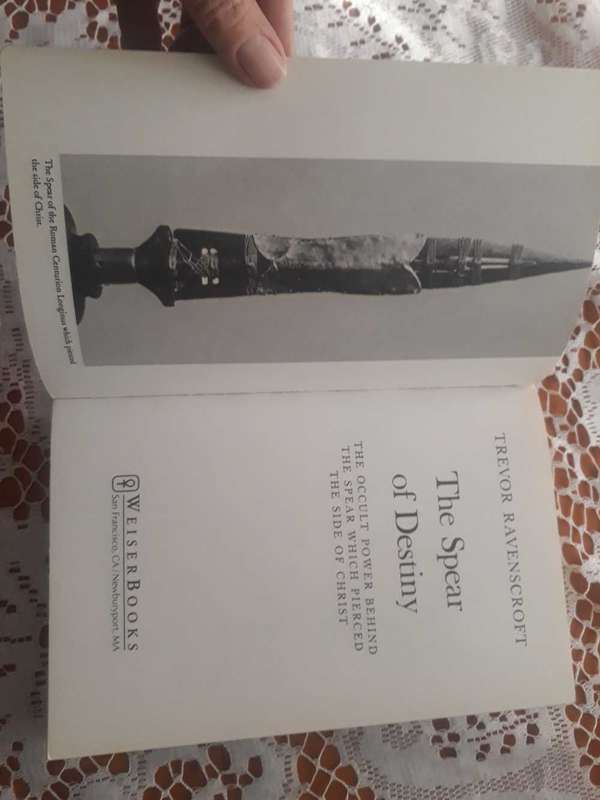 OCCULT BOOK - THE SPEAR OF DESTINY BY TREVOR RAVENCROFT