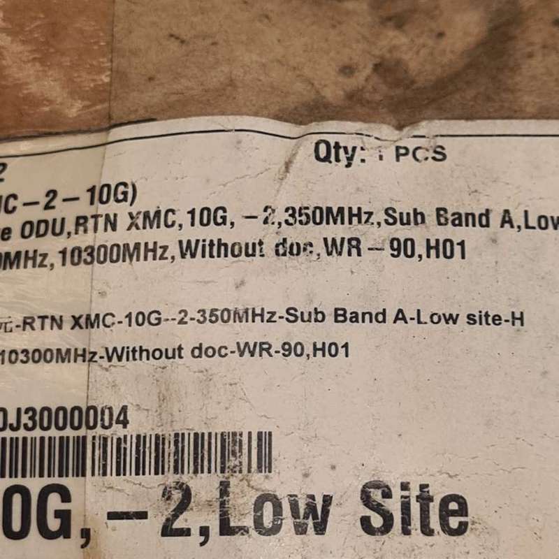 Huawei Enterprise Microwave Outdoor Unit ODU 728MHz 15228MHz15353MHz RTN XMC 15G-2