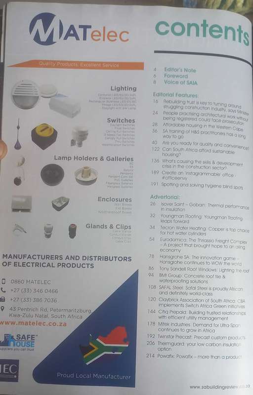 SA building review Volume 8 / 2020
