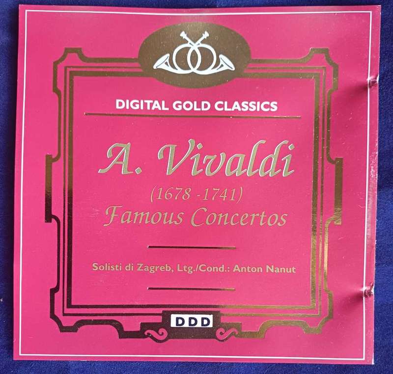 A Vivaldi - Famous concertos cd