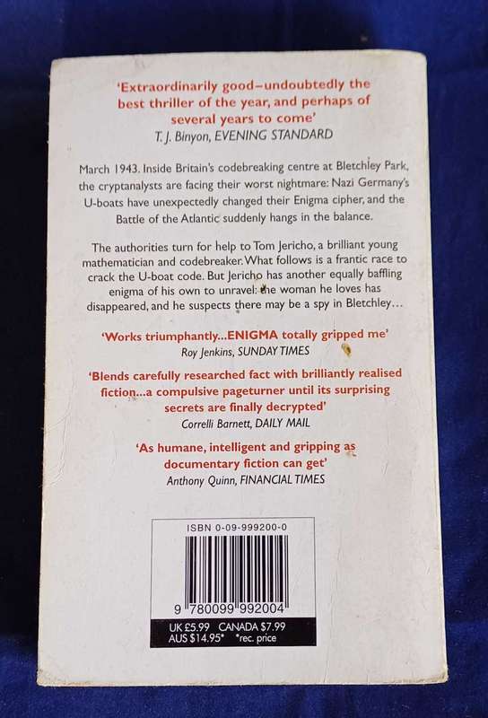 Enigma by Robert Harris