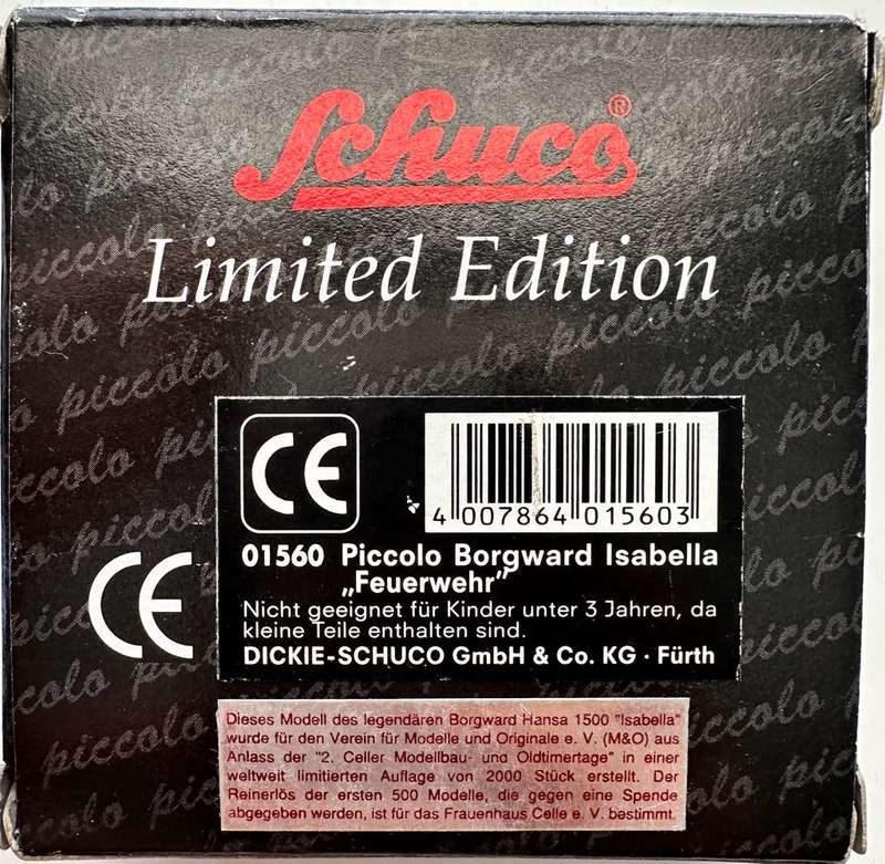 SCHUCO - FEUERWEHR - `PICCOLO - BRILLIANT