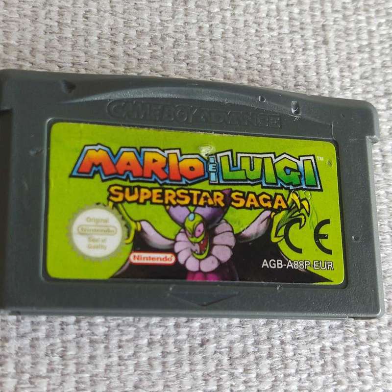 Mario and Luigi Superstar Saga Nintendo GameBoy gba