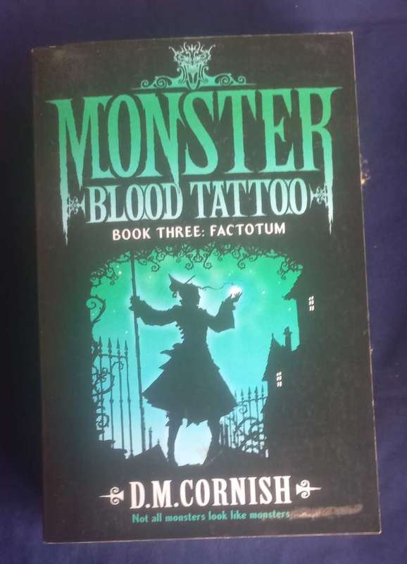 Monster blood tattoo by DM Cornish