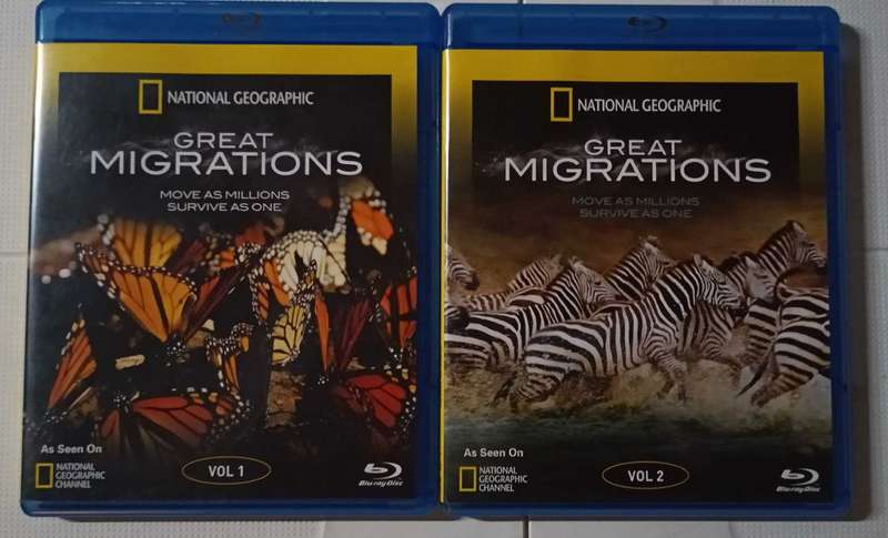 Great Migrations VOL 1 & 2 on Blu-ray