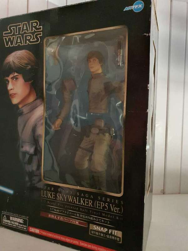 STAR WARS LUKE SKYWALKER KOTOBUKIYA VINYL MODEL KIT FIGURE