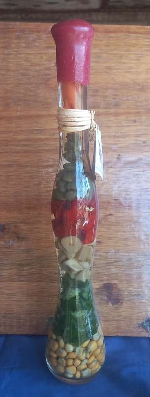 Fruit vinegar decor