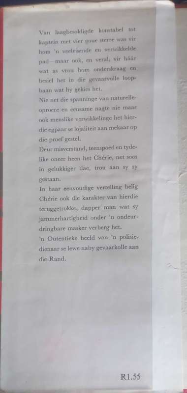 Vier goue sterre deur kaptein J Hurter