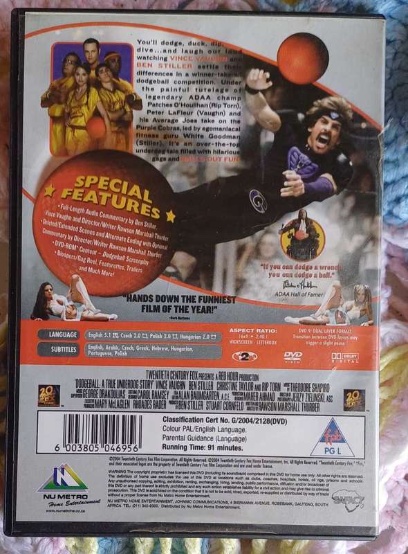 Dodgeball dvd