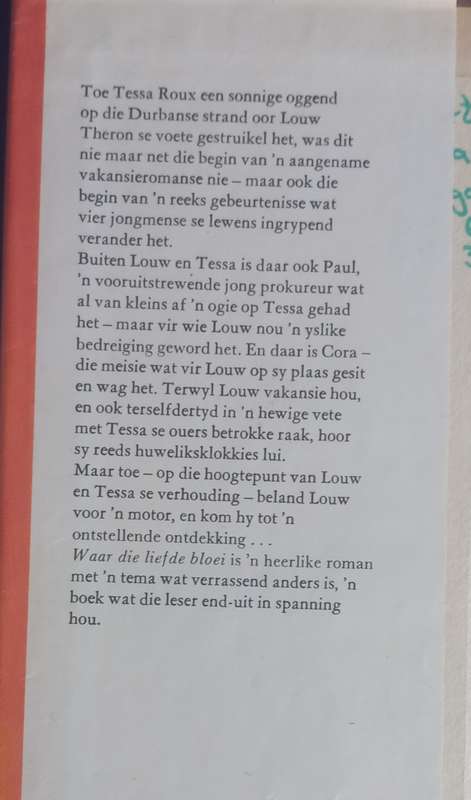 Waar die liefde bloei deur Lize Swart