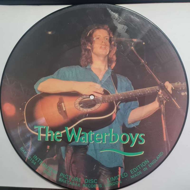 The Waterboys vinyl extremely rare interview picture disc