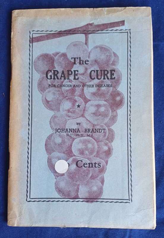 The grape cure for cancer and other diseases