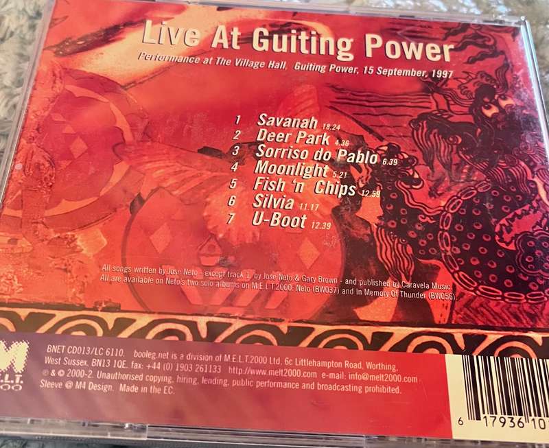Neto Band - Live at Guiting Power (1997, UK)