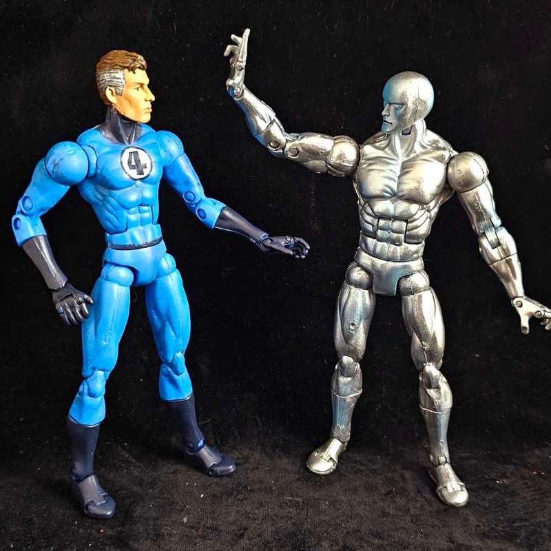 ToyBiz Marvel Legends Silver Surfer with Howard the Duck