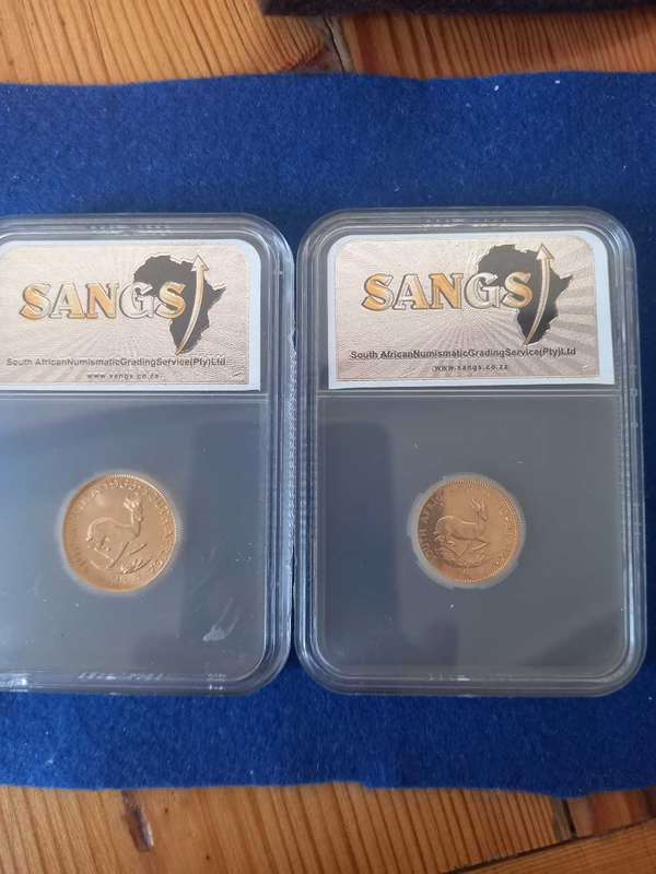 THE 1965 GOLD PROOF R2 & R1