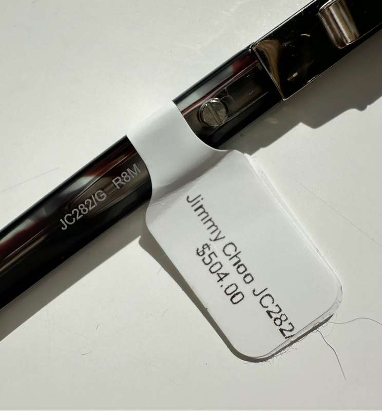 ORIGINAL JIMMY CHOO JC282/G R8M 53 - BRAND NEW - ORIGINAL CASE - TOP ITEM