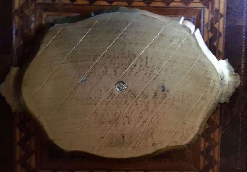 Vintage Florentine painted tray