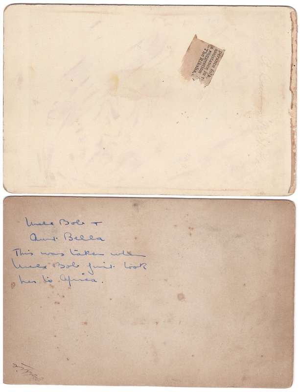 Antique Cabinet Card Photographs of Rickshaws - Durban March 1897