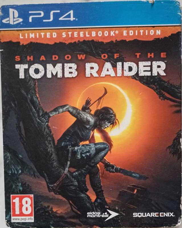 Shadow of the Tomb Raider Limited Steelbook Edition for PS4
