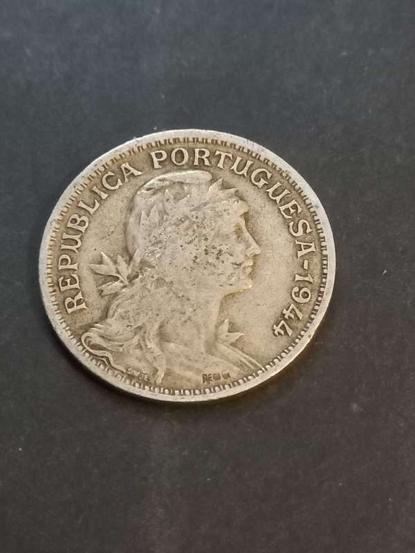 1944 Portuguesa 50 Centavos