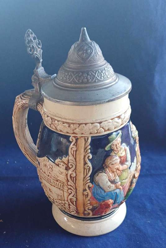 German beer stein