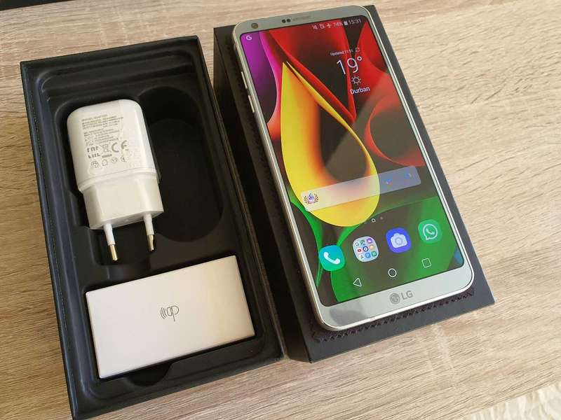 LG G6 Platinum 4/32GB, wide/Ultrawide camera R1325