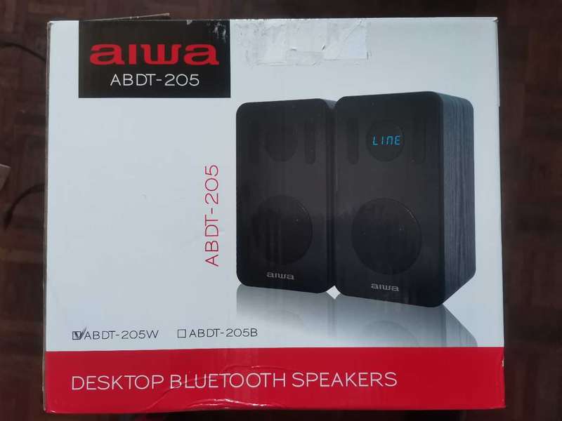 AIWA DESKTOP BLUETOOTH SPEAKERS ABDT-205