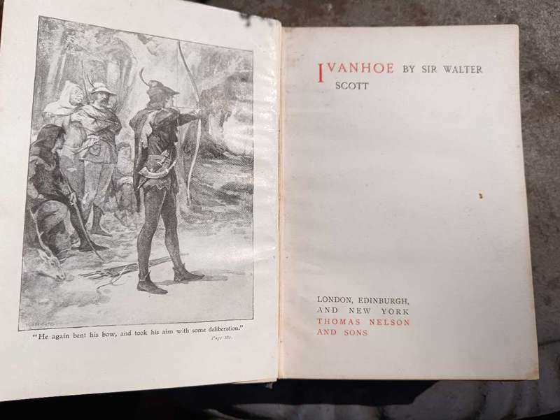 Ivanhoe by Sir Walter Scott C 1900