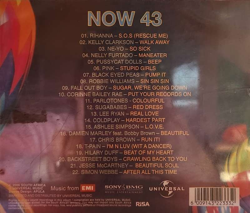NOW 43     825
