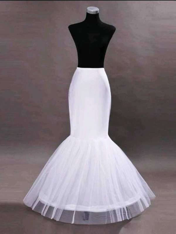 wedding dress petticoat mermaid