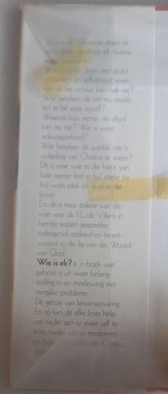 Wie is ek deur IL de Villiers