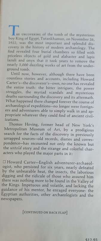 The untold story by Thomas Hoving